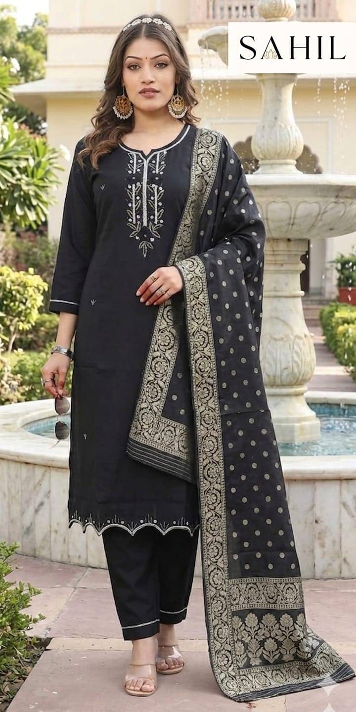1039 Series By Fashid Designer Ethnic Wear Collection viscose Roman Silk Kurtis At Wholesale Price